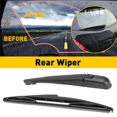 Rear Windshield Wiper Blade & Arm For 2007 2008 2009 2010 2011 2012 NISSAN Versa - Image 1 of 4