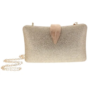 Borsa da sera Sparkling Party Banquet con catena pochette borsetta da donna - Foto 1 di 12