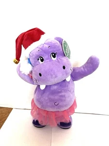 Gemmy Animated Christmas Singing Dancing Hippo Works Needs Batteries New 15in - Picture 1 of 9