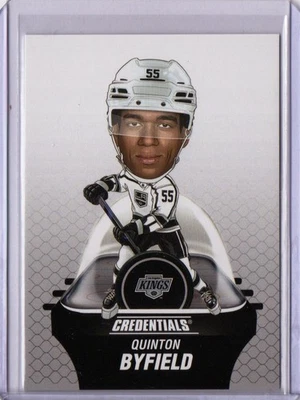 2024-25 Upper Deck Credentials - Quinton Byfield First 750 Fans #BH-QB /750 - Image 1 of 2