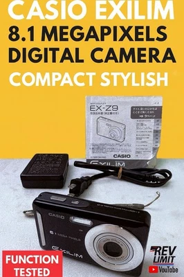 CASIO EXILIM EX-Z9 8.1MP Digital Camera – Compact, Stylish, Japan Import - Image 1 of 4