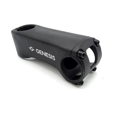Genesis Road Gravel Bike Stem 100mm 1 1/8 x 31.8mm -7° Black GN-426-E6 - Image 1 of 4