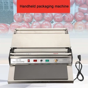 110V Handwickelmaschine 300W Frischhaltefolie Verpackungsmaschine Wickelmaschine für Lebensmittel - Bild 1 von 12