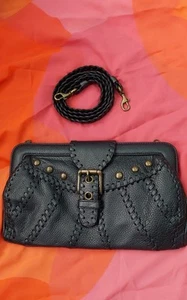 Isabellafiore Bags | Isabella Fiori Whiplash Revival Tabs Clutch Black - Picture 1 of 22