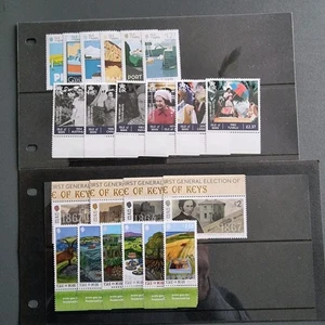 ISLE OF MAN 2017 kompletter Jahrgangssatz. 10 Sätze & 6 Blätter. Alle super postfrisch. - Bild 1 von 6