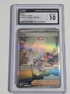 Jacq 250/198 SV01: Juego base escarlata y violeta CGC 10 - Imagen 1 de 2
