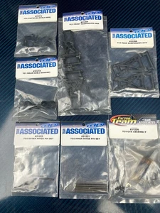 TEAM ASSOCIATED TC5 TOURING CAR PARTS LOT ARMS, HINGE PINS, HUBS, & MORE! - Picture 1 of 1