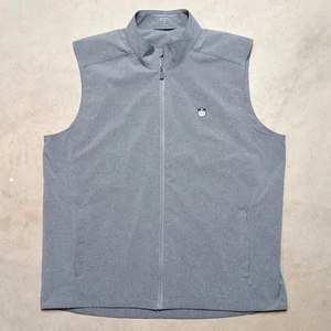 Holderness & Bourne The Conrad grau Tailored Fit Golf Performance Weste - Größe XL - Bild 1 von 10