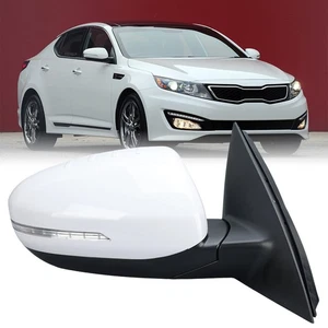 Power Fold Blind Spot Mirror Right Primer for Kia Optima 2011-2013 10-Wire - Picture 1 of 16
