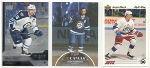 Andrew Ladd Black Diamond | Josh Morrisey Canvas | Sergei Kharin RC  Jets Lot x3 - Bild 1 von 3
