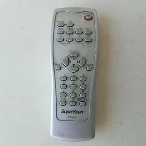 Mando a distancia para TV SuperScan RC00003 plateado/gris - Imagen 1 de 4