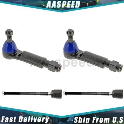 Extremo de barra de amarre exterior interior delantero para Ford Thunderbird 1988 1987 1986 1985 1984 1983 Foto 1 de 4