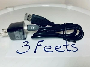 NEW ORIGINAL OEM BLACKBERRY Micro USB CABLE +WALL CHARGER Power Adapter - Picture 1 of 4