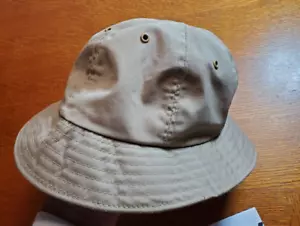 Vtg COLUMBIA Lg GoreTex Bucket Fishing Hat Safari Khaki Beige USA Outdoors USA - Picture 1 of 8