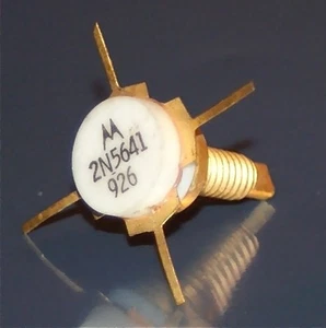 2N5641 Motorola Vhf Power Transistor 7W Encapsulated MT71 - Zdjęcie 1 z 1
