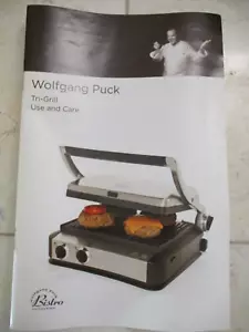 Plancha Wolfgang Puck Tri Grill con control de temperatura independiente - Imagen 1 de 3