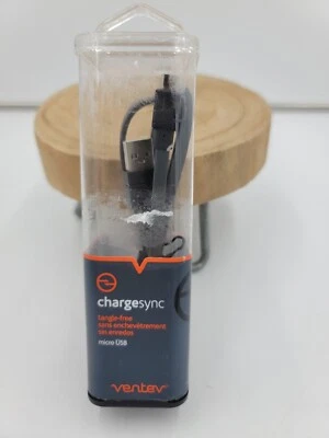Ventev Chargesync Micro USB Cable High Speed Sync Transfer Data Cord-3ft Gray - Image 1 of 2