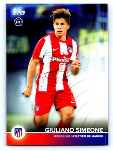 2021-22 TOPPS Atlético Madrid Official Team Set 7 Giuliano Simeone – RC - Bild 1 von 2