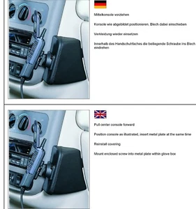 KUDA Phone Holder 099305 Suitable For Chrysler PT Cruiser Up To 2006 - Picture 1 of 1