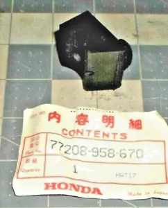 HONDA ATC185S 77208-958-670 SEAT CUSHION RUBBER 1 QUANTITY OEM FREE SHIPPING - Picture 1 of 3