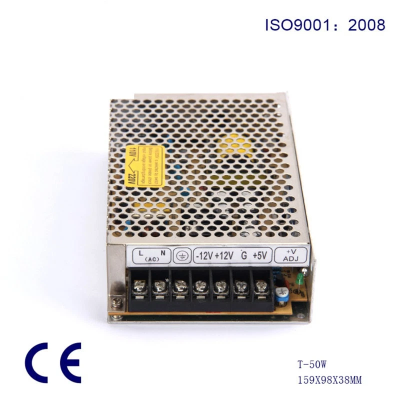 T-50B Output Switching Power Supply 5V5A 12V1A -12V1A - Image 1 of 4