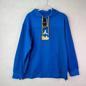Neu mit Etikett Nike Jordan UCLA BRUINS Fußball Basketball Hoodie Herren blau M Sweatshirt - Bild 1 von 12