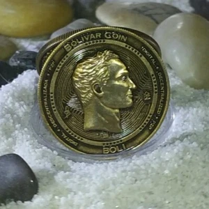 BolivarCoin AltCoin Physical Cryptocurrency - Imagen 1 de 9