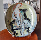 Rare VALLAURIS Odette Naumovitch 1950s Female Nude Plate