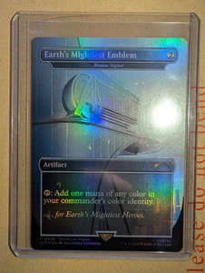 MTG - Earth's Mightiest Emblem / Arcane Signet FOIL - Secret Lair - Versandkostenfrei - Bild 1 von 1