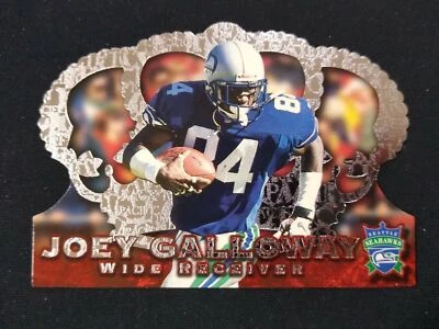 1996 Pacific JOEY GALLOWAY #CR-105 Silver Crown Royale Die Cut *CT22A - Image 1 of 2