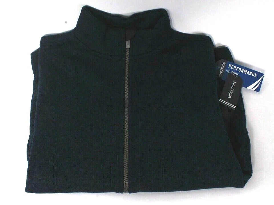 Nautica NUFDD04F Performance Nautex 410 Navy Zip Fleece Jacket L 14/16 Reg - Image 1 of 1