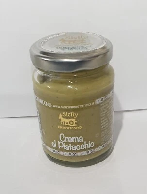 CREMA AL PISTACCHIO spalmabile "Pistacchio di Sicilia" 90gr artigianale - Изображение 1 из 4