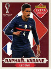 Panini Sticker Fußball Wm 2022 Extra Sticker: Raphael Varane Legend Burgund Fra