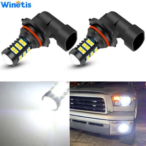 For Toyota Tundra 2007-2013 Bright 6000K Xenon White LED Fog Lights Bulbs Lamps - Picture 1 of 11