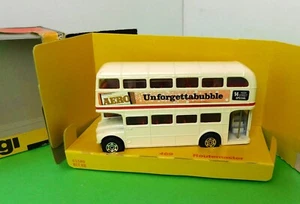 Corgi 469 Routemaster AERO Unforgettabubble Cream double decker bus boxed (CS) - Picture 1 of 4