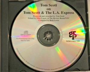 RADIO SHOW 1996 TOM SCOTT ON TOM SCOTT & THE L.A. EXPRESS AT THE REVIEW ROOM,NYC - Picture 1 of 1