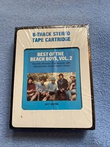 BEACH BOYS – Best Of Vol. 2 1972 US Club 8-TR FACTORY SEALED BRIAN WILSON - Picture 1 of 6