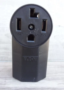 Eaton 1225 Dryer Power Outlet Surface Mount 30A 125/250V 3P4W - Picture 1 of 6