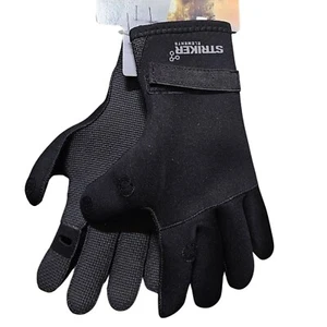 Striker Ice Elements Grip Gloves Black Neoprene, Medium - Picture 1 of 1
