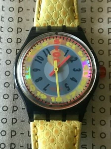 SWATCH Stop YELLOW STAR SSM102,1993. NEW in BOX - Bild 1 von 2
