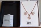 Rose Gold Necklace And Earring Set By  Buckley London