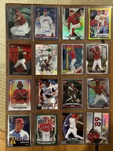 (64) Los Angeles Angels Chrome Rookie Lot w/ ROOKIE AUTOS / #d - Picture 1 of 24