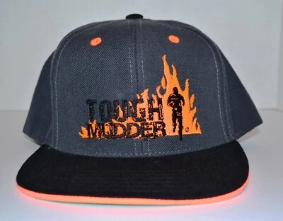GORRA DE BÉISBOL RESISTENTE MUDDER FITNESS CARRERA CAMIONEROS SOMBRERO AJUSTABLE A PRESIÓN TRASERO Foto 1 de 4