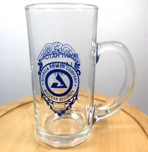 1991 E.I. Hatch Nuclear Plant Georgia Power Nuclear Security Law Day glass mug - Picture 1 of 11