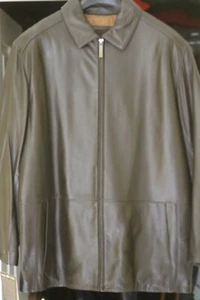 Braune 3/4 Lederjacke von Marc New York neu mit Etikett - Bild 1 von 6