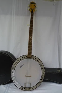 Contessa by Framus Vintage Five String Resonator Banjo West Germany w/ Hard Case - Picture 1 of 7