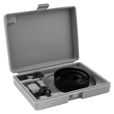 Lochsägen Set "LSM-95" 9-teilig 25 bis 89mm +1 Adapter Kreissäge Transportkoffer - Bild 1 von 4