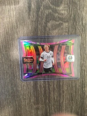2020 Select Soccer #170 Julian Brandt Mezzanine DC Pink Prizm 28/99 - Image 1 of 3