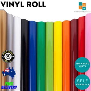 Kasa Plotter Cutter Vinyl Roll PVC Design Film 140g Paper Advertising 1.2m x 9m - Picture 1 of 10
