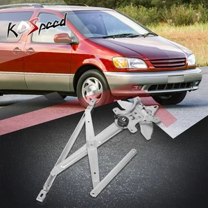 Front Passenger RH Side Power Window Regulator w/o Motor for 98-03 Toyota Sienna - Picture 1 of 5